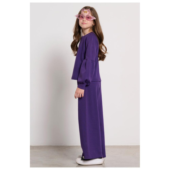 Bodytalk Παιδικό παντελόνι φόρμας Wide-Leg Pants